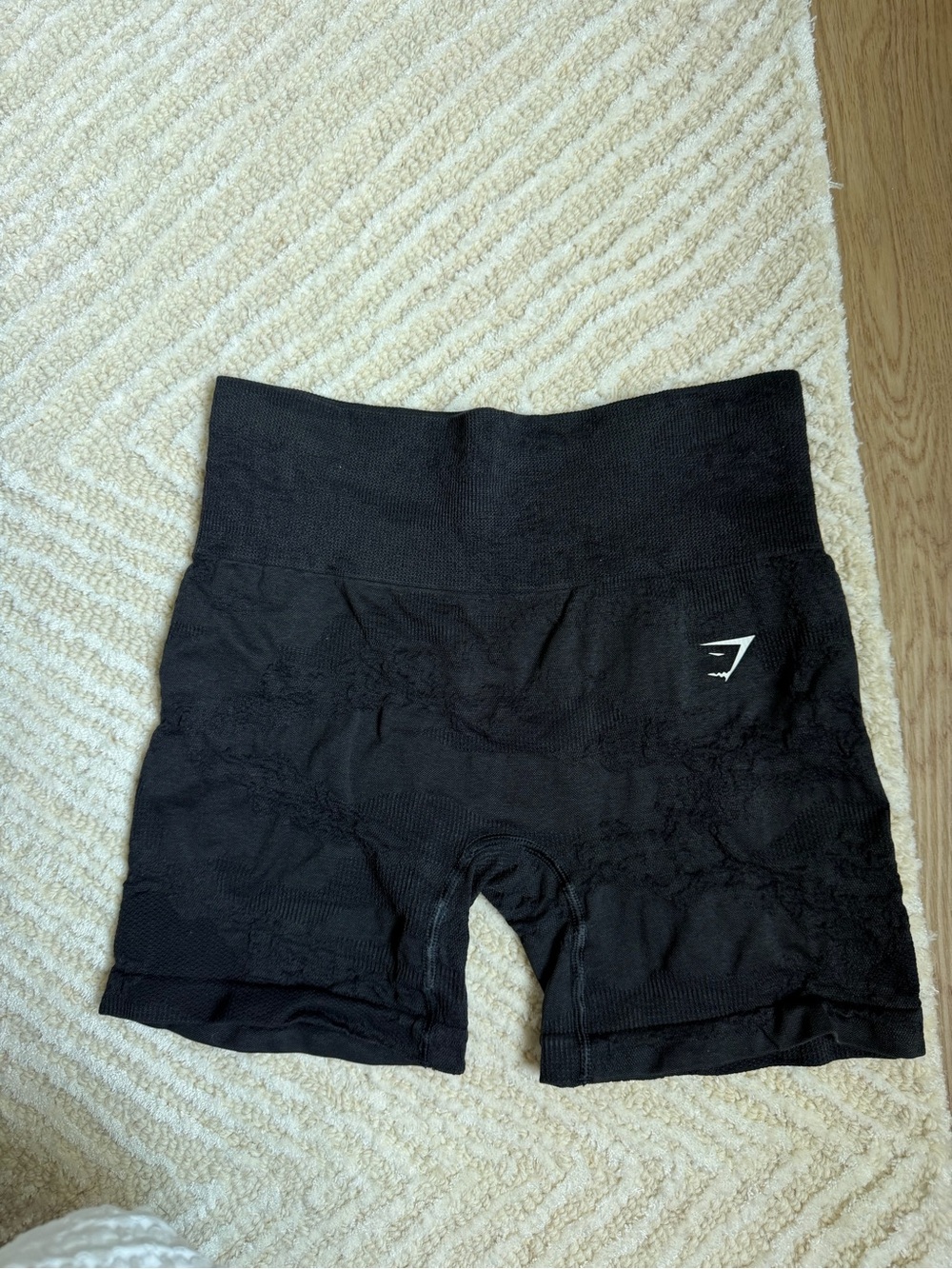 Gymshark Black Seamless Workout Shorts